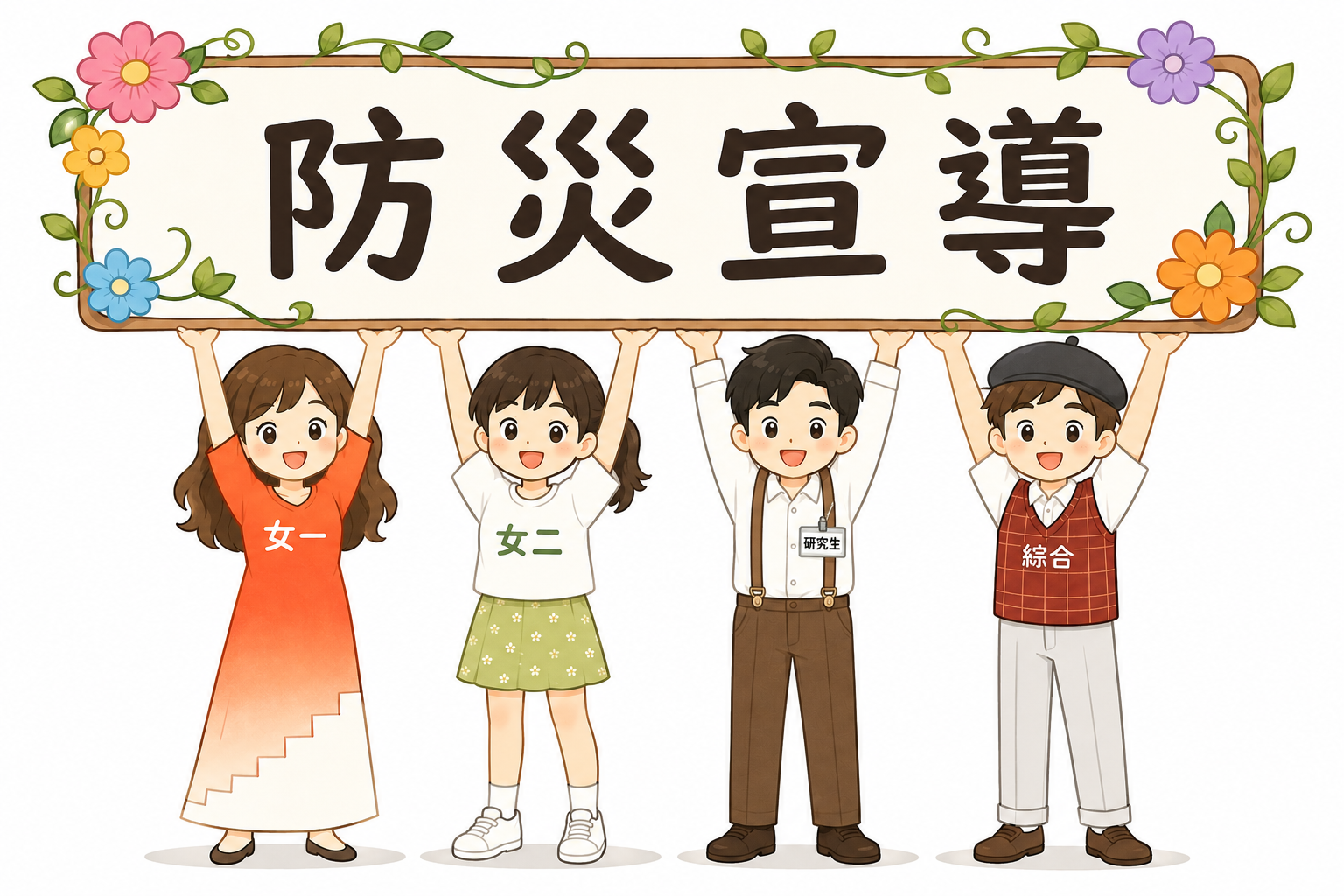 校園安全及宿舍消防逃生宣導圖片